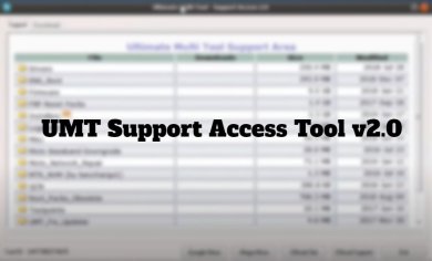 Download UMT Support Access 2.0 - Official Updated Version 2022