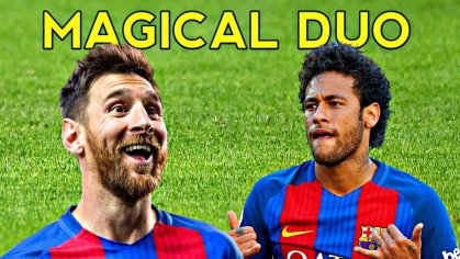 The Lionel Messi & Neymar Jr Connection - Best Duo EVER - YouTube