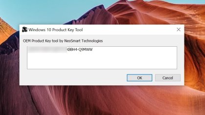Windows 10 OEM Product Key Tool - Download - CHIP