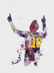 Lionel Messi Art - Pixels