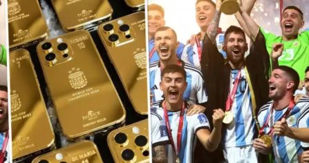 Lionel Messi Buys 35 Gold iPhones Worth £175,000 For All Argentina World Cup Winning Teammates And Staff | Futball News