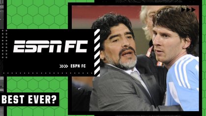 Best ever: Diego Maradona or Lionel Messi? | ESPN FC - YouTube