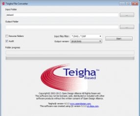 Teigha File Converter Download - It can convert among DXF and DWG files of different versions