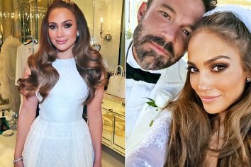 See Jennifer Lopez's 2 Dresses for Las Vegas Wedding to Ben Affleck