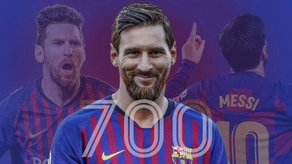 Lionel Messi reaches 700 goals for Barcelona and Argentina | Football News | Sky Sports