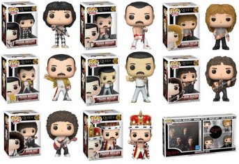 Queen and Freddie Mercury Funko Pop Checklist and Buyers Guide AFG