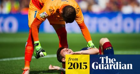 Barcelonaâs Lionel Messi out for up to eight weeks with knee injury | Lionel Messi | The Guardian
