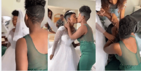 Qwabe Twins reportedly get married to each other? See pics and video - Ghanamma.com