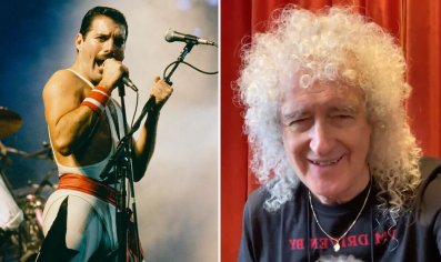 Brian May honours Freddie Mercury on same spot 30 years on: ‘Too many emotions to handle’  | Music | Entertainment | Express.co.uk