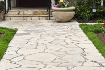 How to Install a Flagstone Walkway | True Value