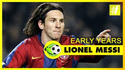 Lionel Messi - Early Years | Football Heroes - YouTube
