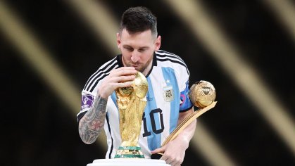 Lionel Messi wins the Golden Ball at the 2022 World Cup | Paris Saint-Germain