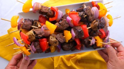 Steak Kabobs in the Oven - A Special Meal on a Budget - Southern Plate