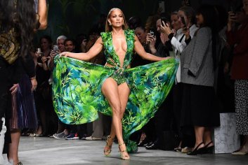 Wild true story of Jennifer Lopez's green Versace dress from 2000 Grammys