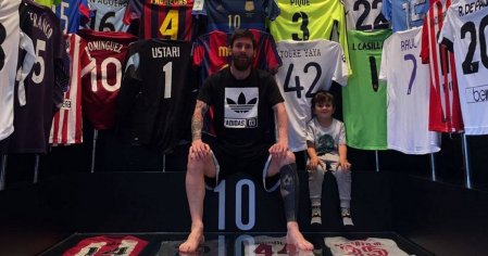 5 questions about Lionel Messi's personal shirt collection - including why a WEST HAM top takes pride of place - Mirror Online