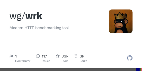 GitHub - wg/wrk: Modern HTTP benchmarking tool