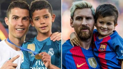 Thiago Messi and Cristiano Ronaldo Jr Have More In Common Than They Know - SPORTbible