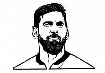 â· Los Mejores Dibujos de Messi para Colorear âï¸