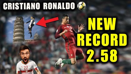 Cristiano Ronaldo's highest jump | High Jump Ronaldo - YouTube
