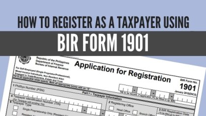 How To Register With BIR as a Self-Employed/Mixed-Income Individual: A Guide to BIR Form 1901 – FilipiKnow