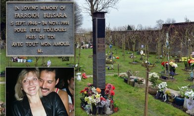 freddie mercury grave