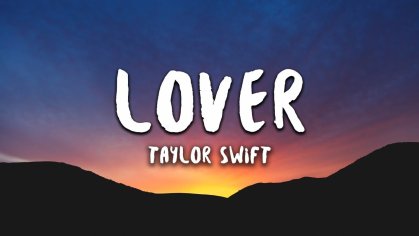 Taylor Swift - Lover (Lyrics) - YouTube