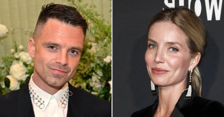 Sebastian Stan Spotted With Annabelle Wallis in Greece: Photos