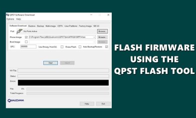 How to Flash Firmware using the QPST Flash Tool