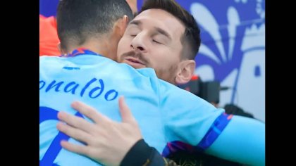 Lionel Messi shares PIC of hugging Cristiano Ronaldo during Saudi All-Star vs PSG match, video also goes viral - WATCH | Football News | Zee News