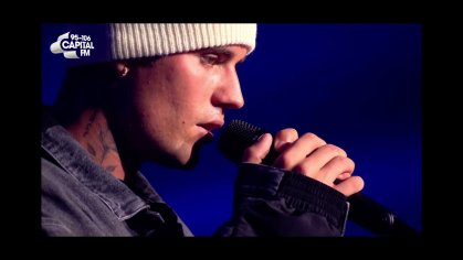 Justin Bieber - Lonely (Live At Capital Jingle Bell Ball 2021) - YouTube