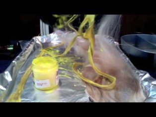 How to get Lady Gaga yellow hair extensions - YouTube
