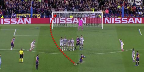 Video: Lionel Messi's Free-Kick Goal in Champions League Vs. Liverpool