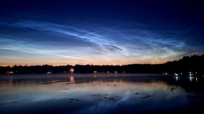EarthSky | Noctilucent clouds: The most in 15 years!