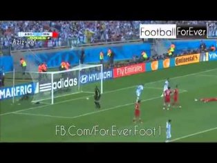 Lionel Messi Goal vs Iran 21.06.2014 - YouTube