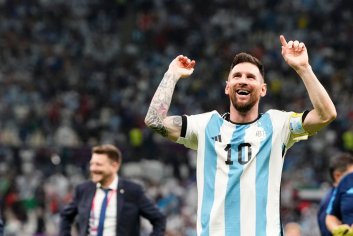 How many times has Lionel Messi, Argentina won the World Cup?