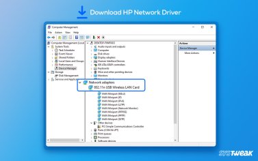 How to Download HP Network Driver for Windows 11,10,8,7