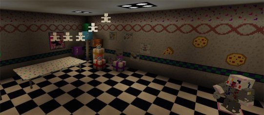FNAF 2 Map for Minecraft PE Download: Five Nights at Freddy’s 2
