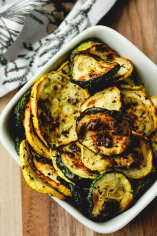 Air Fryer Squash and Zucchini - Home Cooked Harvest