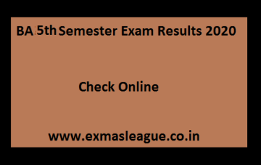 BA 5th Semester Result 2022 Date Check Online BA Sem Vth Results Universities Wise