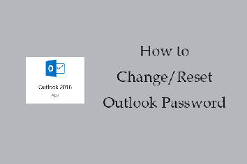 How to Change/Reset Outlook Password on Windows, Mac, Mobile