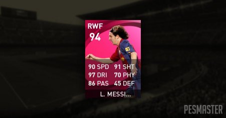 L. Messi PES 2021 Stats - Iconic Moments (18.04.2007)