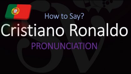 cristiano ronaldo pronunciation