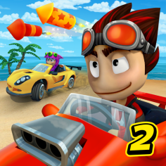 Beach Buggy Racing 2 MOD APK (Unlimited Coins/Unlocked All Cars) v2022.06.20 Free Download
