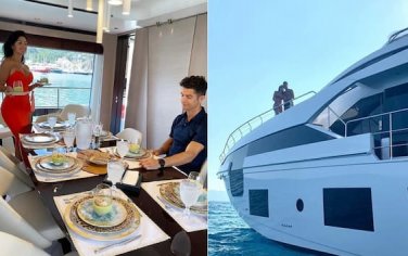 Cristiano Ronaldo e il nuovo Yacht: le vacanze con Georgina Rodriguez. FOTO | Sky Sport