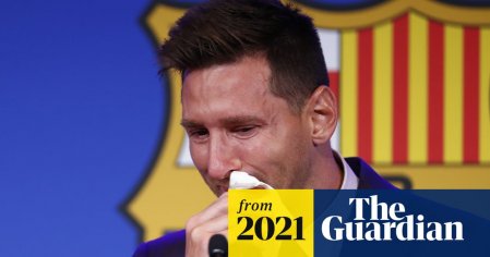 âI wanted to stayâ: Lionel Messi tearful at Barcelona exit as PSG move looms | Lionel Messi | The Guardian