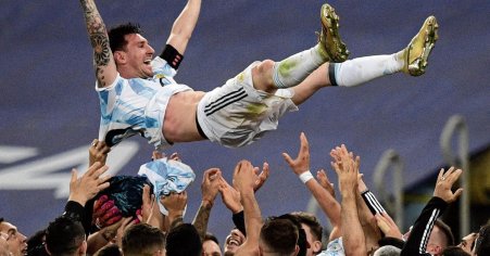 De smet op de loopbaan van Lionel Messi is verdwenen: kampioen met Argentinië - NRC