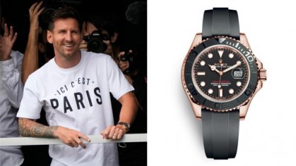 Lionel Messi Wore a Rolex Yacht-Master to Sign His $80M PSG Contract – Robb Report