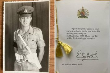 Romsey couple receive one of The Queenâs last personal letters for their 65th wedding anniversary | Hampshire Chronicle