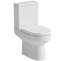 Orchard Wharfe close coupled toilet with soft close seat | VictoriaPlum.com