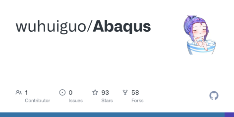 GitHub - wuhuiguo/Abaqus